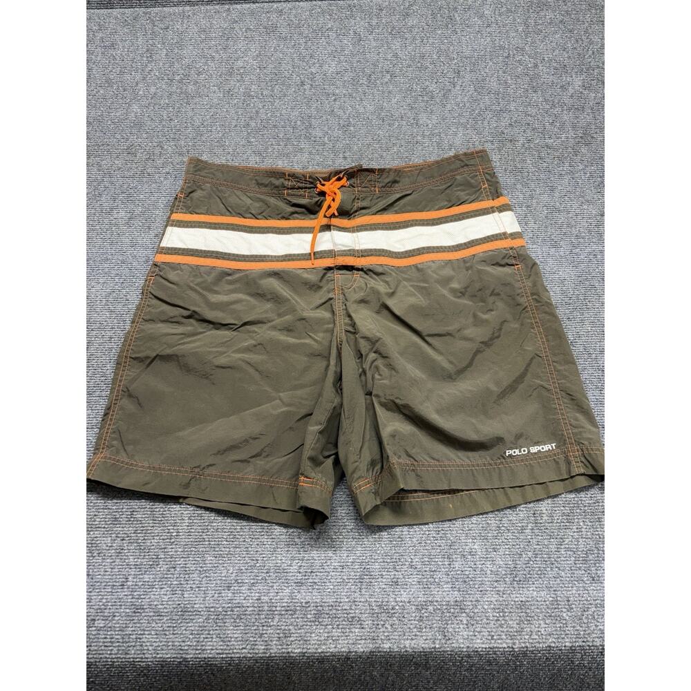 Polo Ralph Lauren Sport Swim Trunks Men’s Size XL Green Chinos